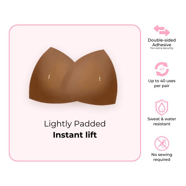 🧩Last Day 50% OFF🧩-- Invisible Lift - Patented Sticky Fashion Bra Inserts Prevents Nipple Slips No Sewing Required Low Cut Tops Womenswear
