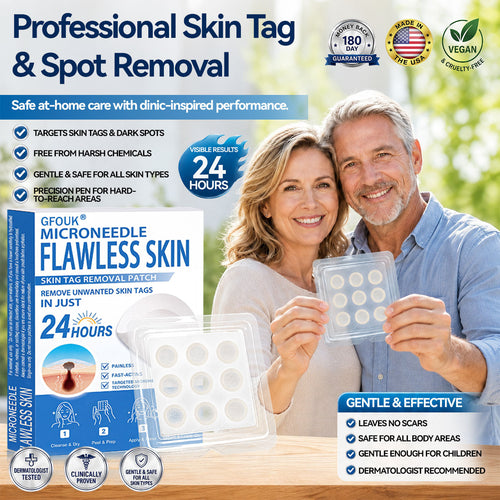 👩‍⚕️ 𝐎𝐟𝐟𝐢𝐜𝐢𝐚𝐥 𝐒𝐭𝐨𝐫𝐞 | GFOUK® 🌿 𝐁𝐨𝐭𝐚𝐧𝐢𝐜𝐚𝐥 𝐌𝐢𝐜𝐫𝐨𝐧𝐞𝐞𝐝𝐥𝐞 𝐇𝐲𝐝𝐫𝐨𝐜𝐨𝐥𝐥𝐨𝐢𝐝 𝐏𝐚𝐭𝐜𝐡 (𝐅𝐨𝐫 𝐒𝐤𝐢𝐧 𝐓𝐚𝐠𝐬, 𝐒𝐦𝐚𝐥𝐥 𝐒𝐤𝐢𝐧 𝐆𝐫𝐨𝐰𝐭𝐡𝐬, 𝐖𝐚𝐫𝐭𝐬, 𝐌𝐨𝐥𝐞𝐬, 𝐀𝐠𝐞 𝐒𝐩𝐨𝐭𝐬 & 𝐏𝐢𝐠𝐦𝐞𝐧𝐭𝐚𝐭𝐢𝐨𝐧 𝐂𝐨𝐧𝐜𝐞𝐫𝐧𝐬)