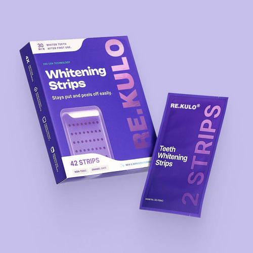 🥰𝑶𝒇𝒇𝒊𝒄𝒊𝒂𝒍 𝑺𝒕𝒐𝒓𝒆  | Purple Color-Correcting Strips for a Brighter Smile Instantly