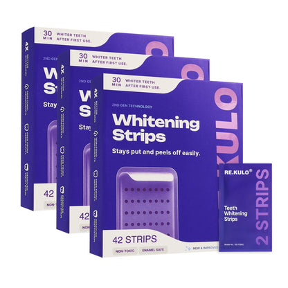 🥰𝑶𝒇𝒇𝒊𝒄𝒊𝒂𝒍 𝑺𝒕𝒐𝒓𝒆  | Purple Color-Correcting Strips for a Brighter Smile Instantly