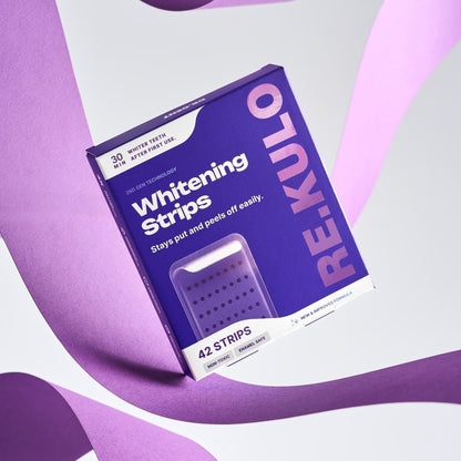 🍀𝑶𝒇𝒇𝒊𝒄𝒊𝒂𝒍 𝑺𝒕𝒐𝒓𝒆  | Purple Color-Correcting Strips for a Brighter Smile Instantly