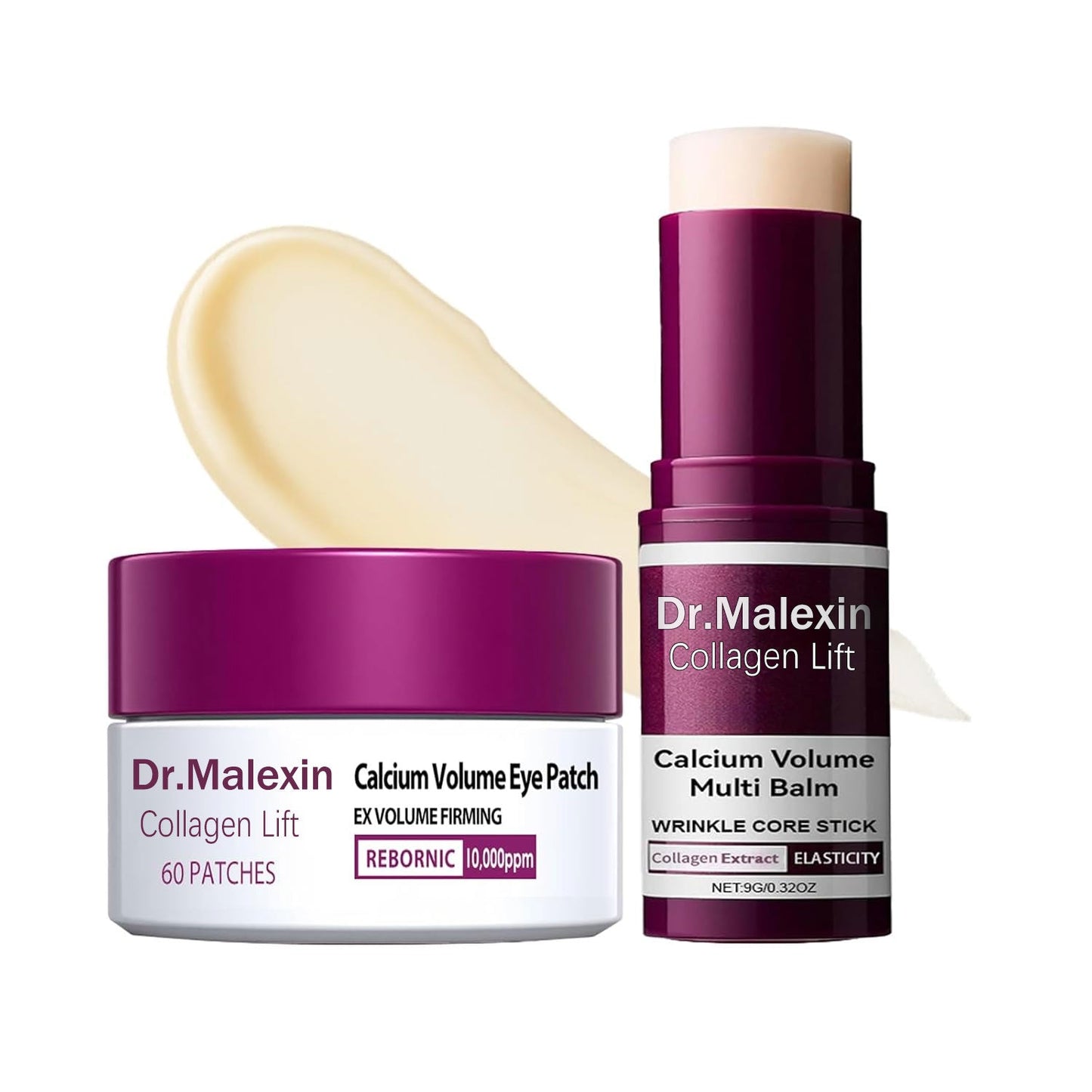 [Dr.Malexin Official]🥰Calcium Volume Multi Balm+Eye Patch 60ea Korean Skin Care Cosmetics