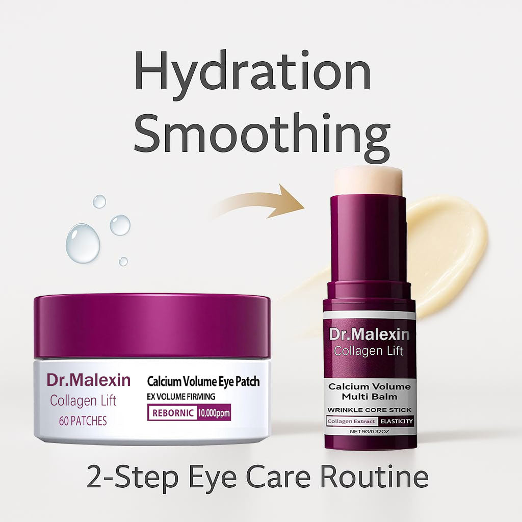 [Dr.Malexin Official]🥰Calcium Volume Multi Balm+Eye Patch 60ea Korean Skin Care Cosmetics